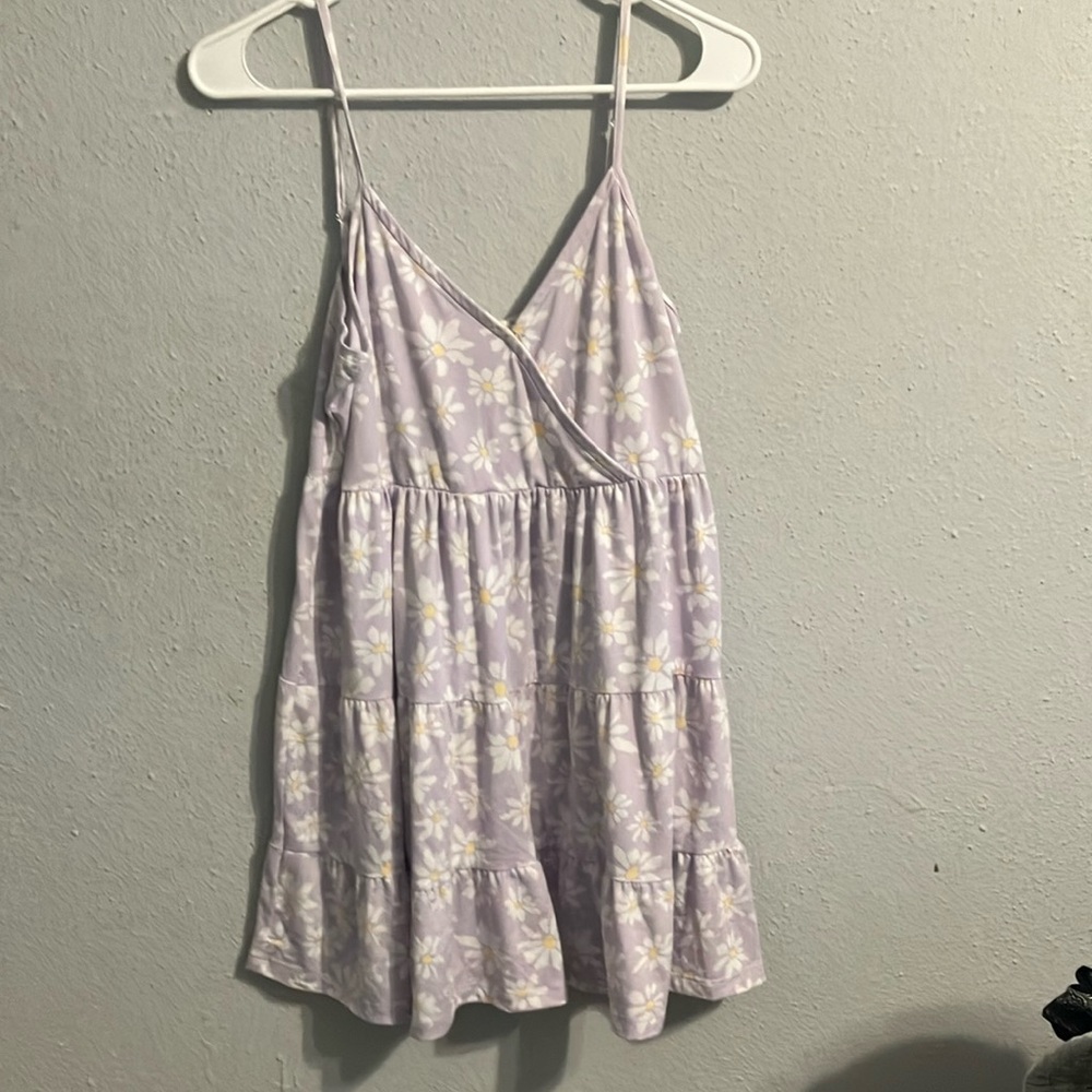 Floral Lavender Sleep Dress